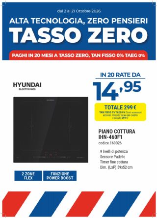 PIANO INDUZIONE HYUNDAI IHN-460F1